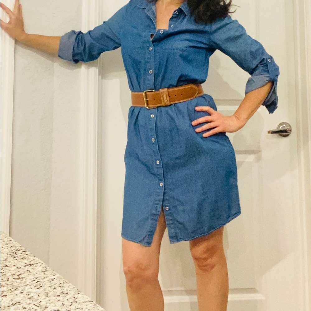 The Limited jean shirt dress, Size XS